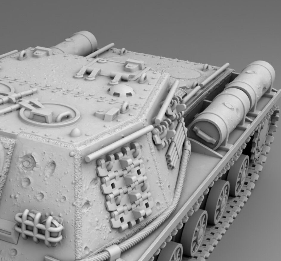 USSR tank SU-152 3D print model_15