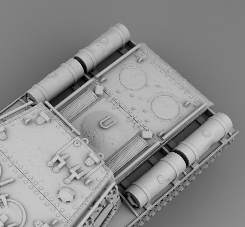 USSR tank SU-152 3D print model_10