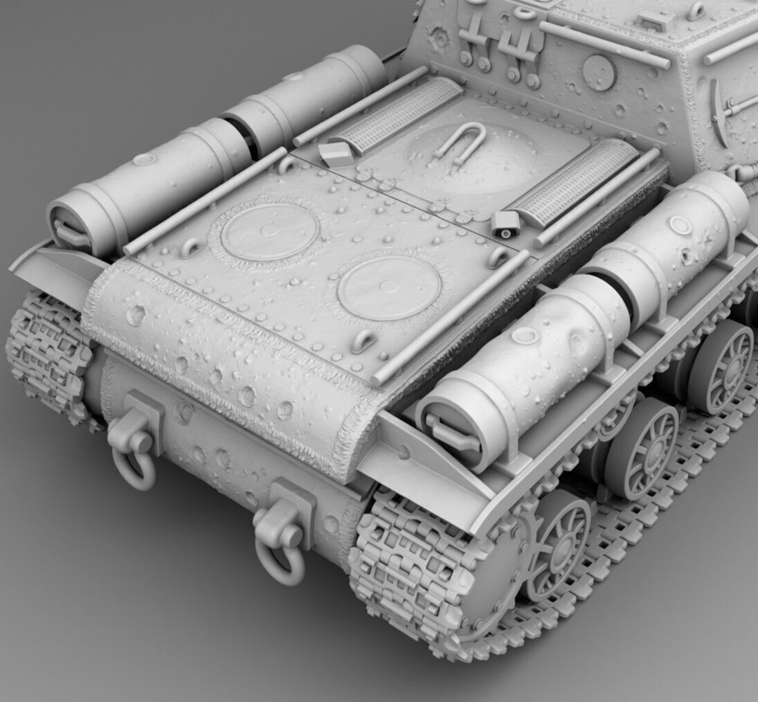 USSR tank SU-152 3D print model_9