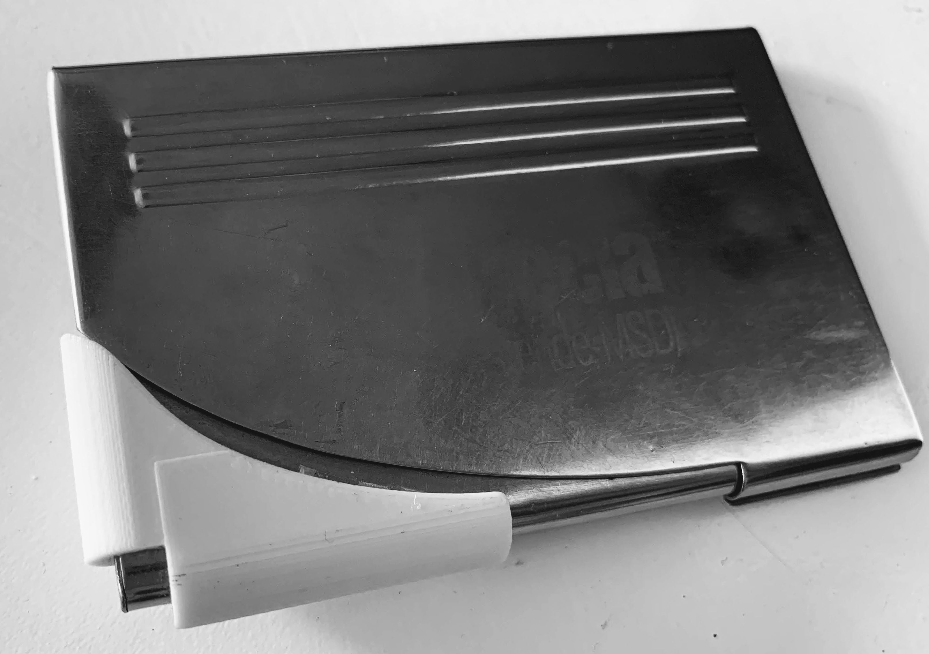 Airtag holder for credit card holder 3D print model_1