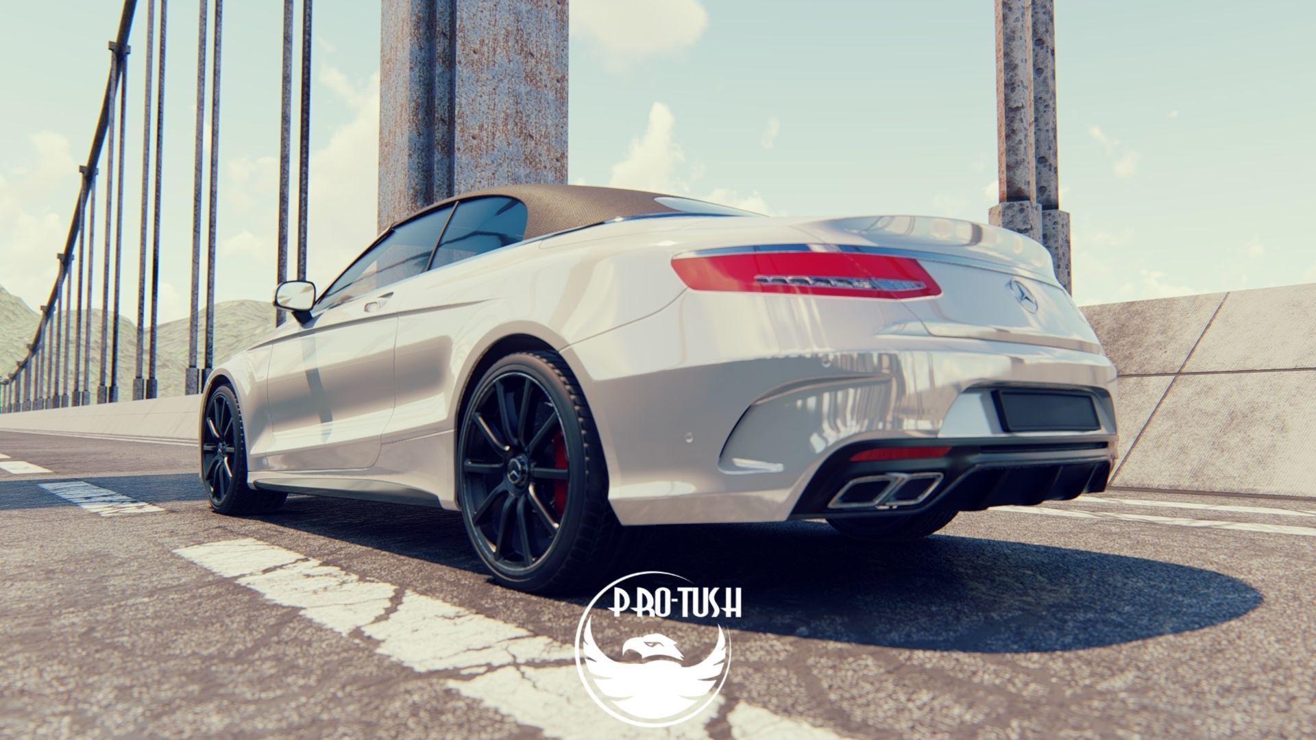 Mercedes Benz S63 3D model_14