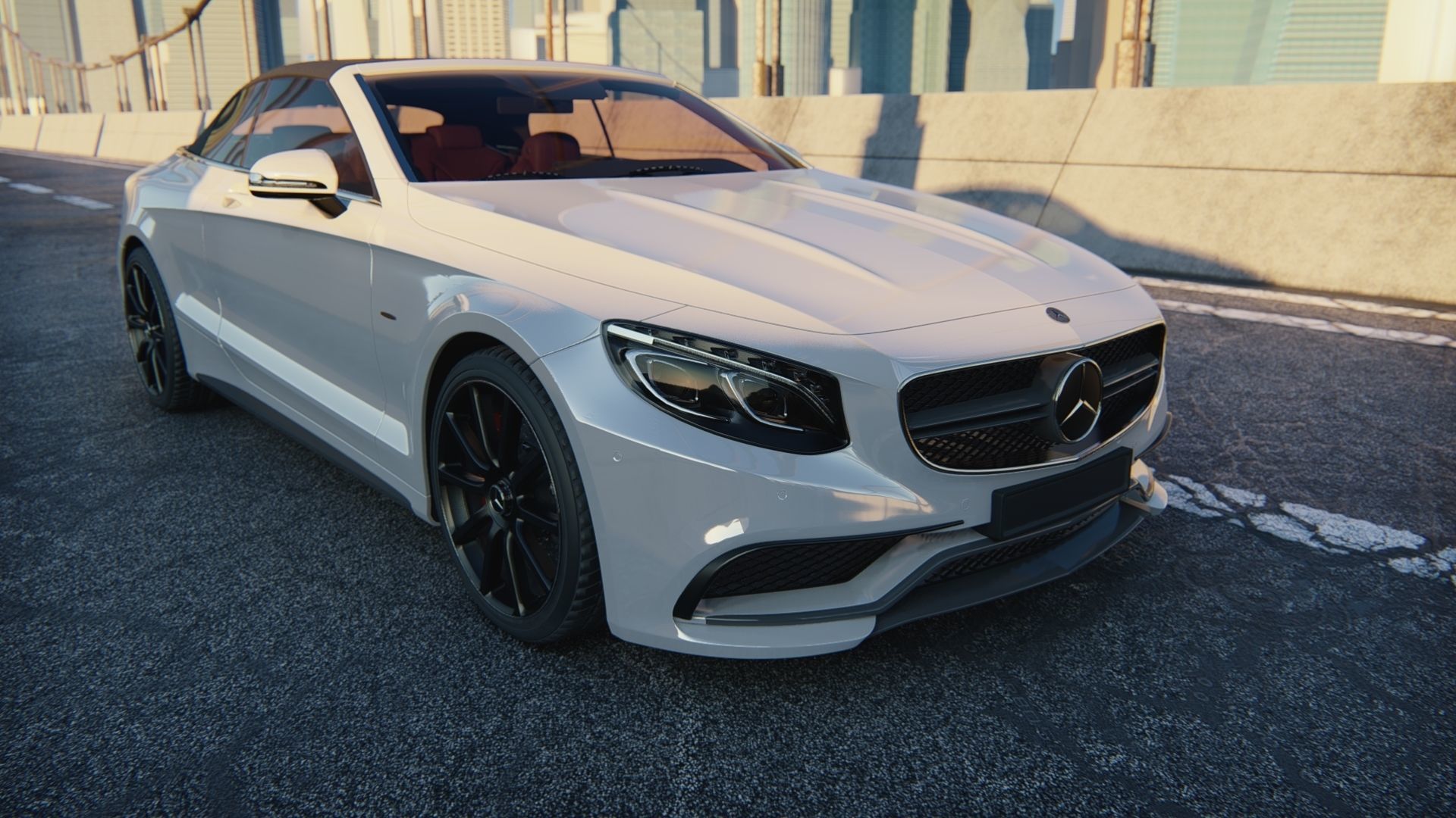 Mercedes Benz S63 3D model_1