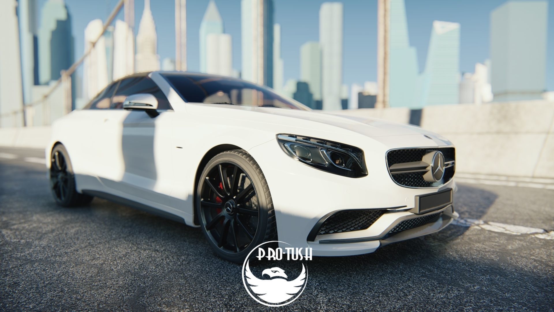 Mercedes Benz S63 3D model_32