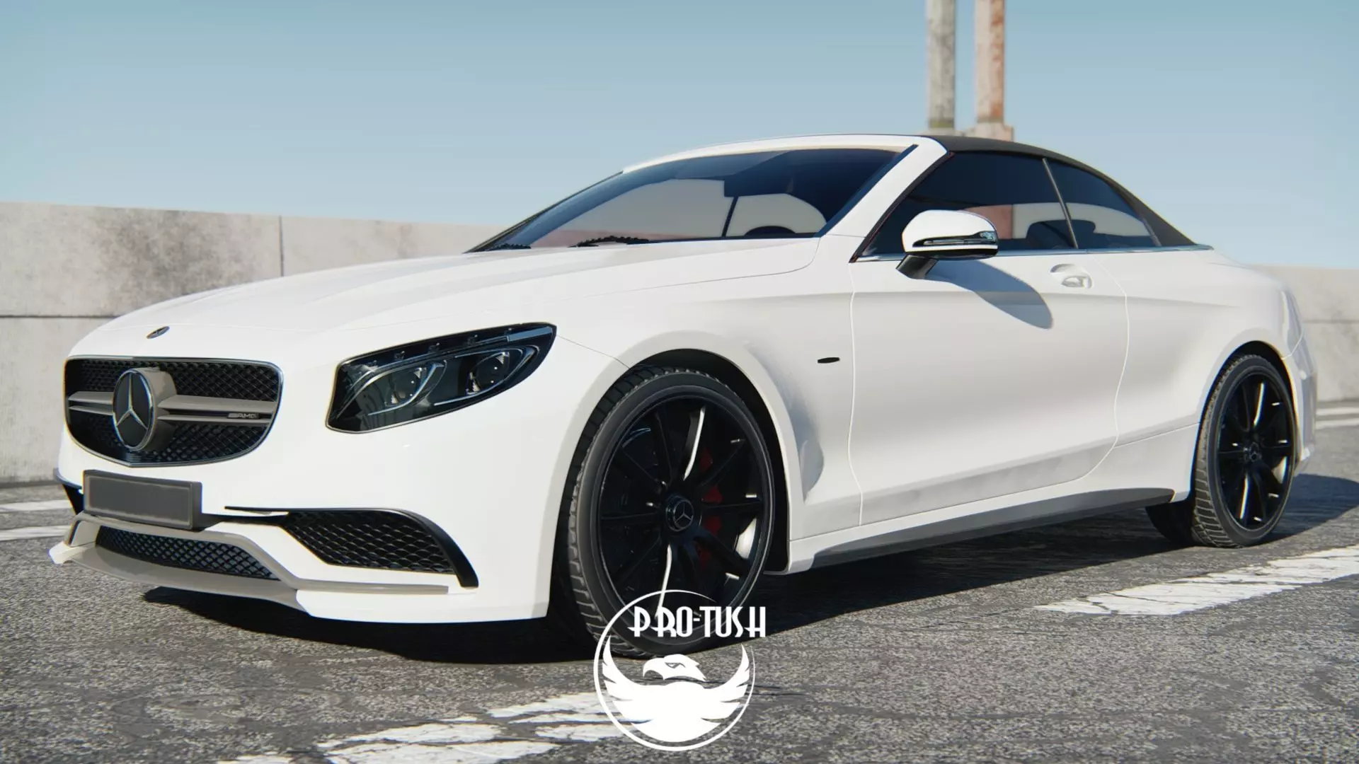 Mercedes Benz S63 3D model_0