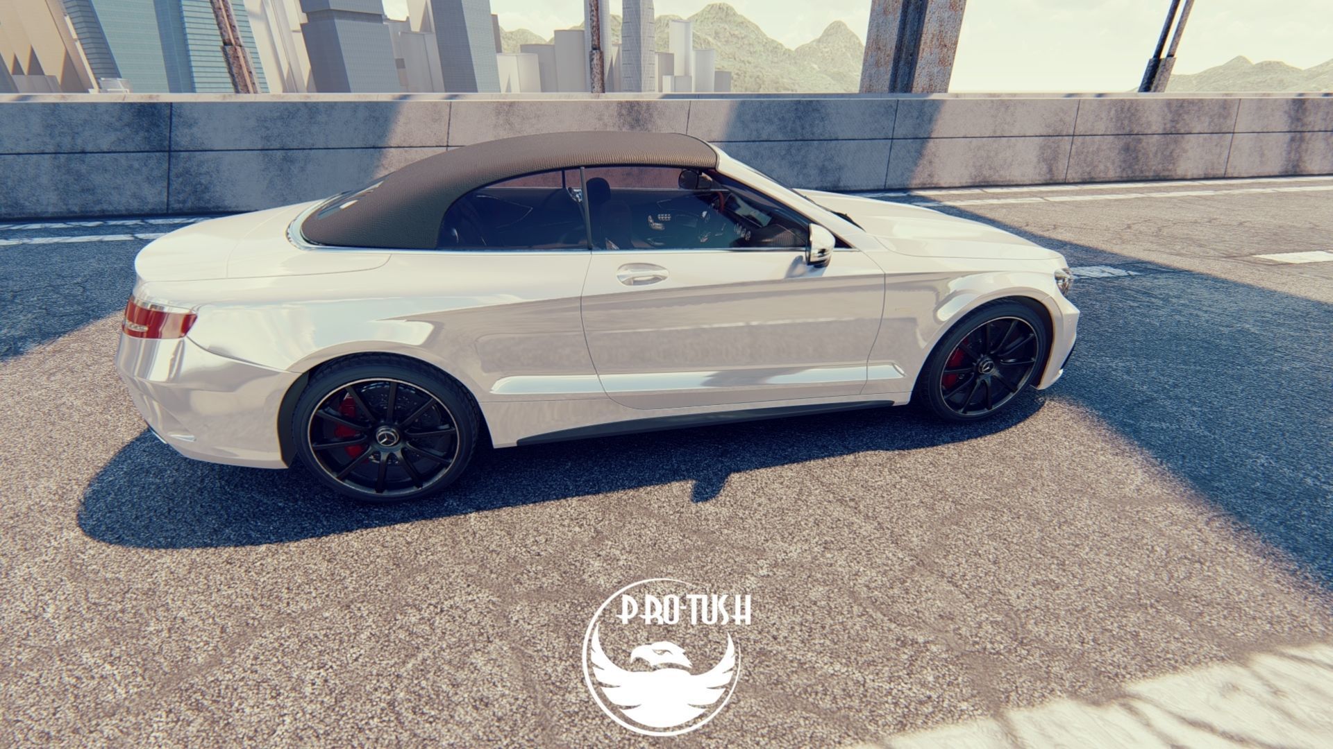 Mercedes Benz S63 3D model_9