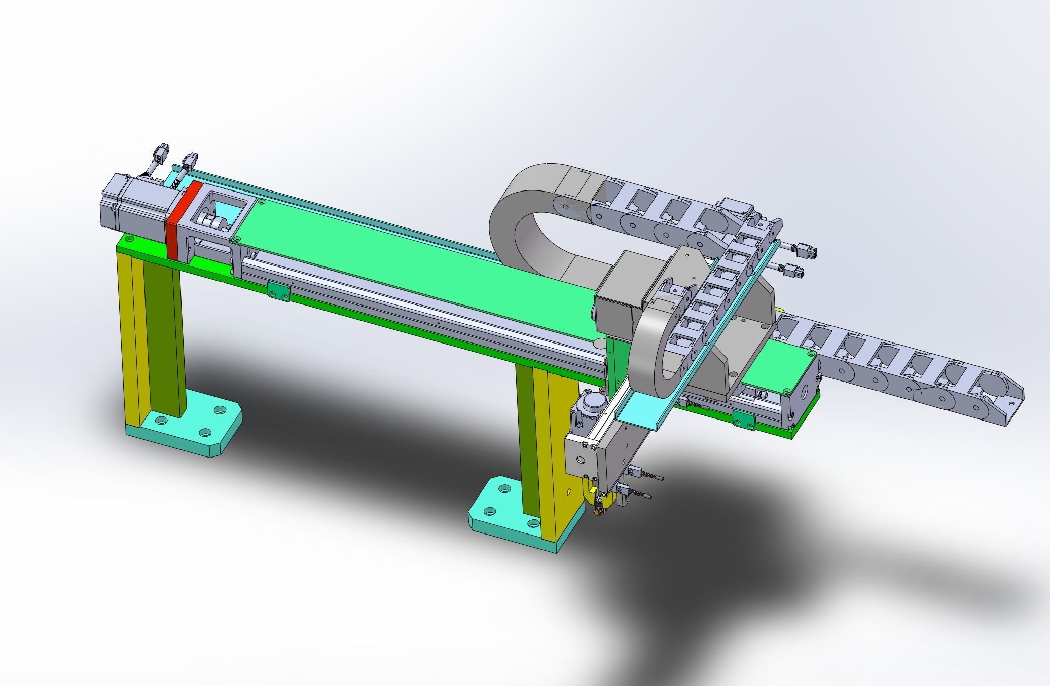 Tray curing automatic loading and unloading machine 3D model CGTrader
