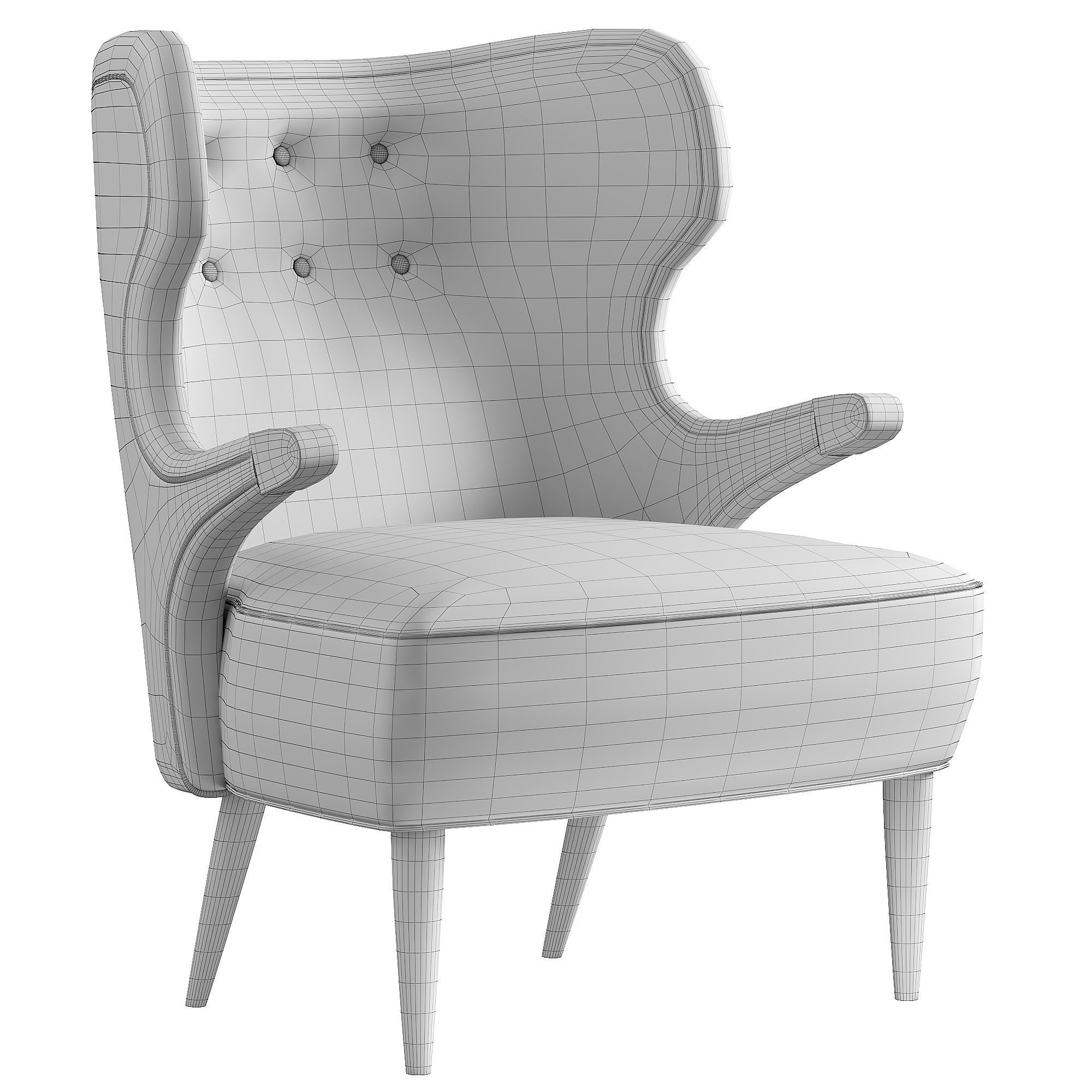 SIKA ARMCHAIR by Maisonvalentina 3D model_5