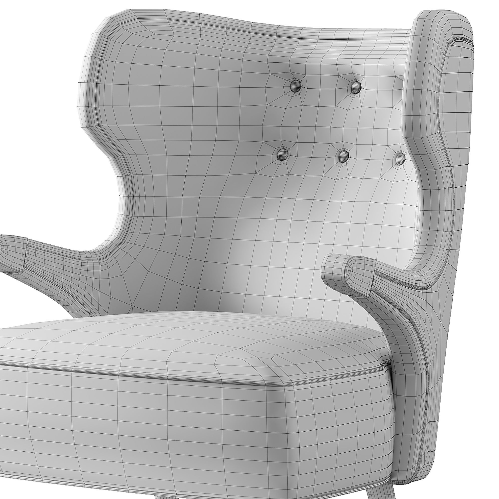 SIKA ARMCHAIR by Maisonvalentina 3D model_6
