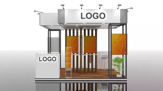 Exhibition Stand 4 meter x 4 meter 