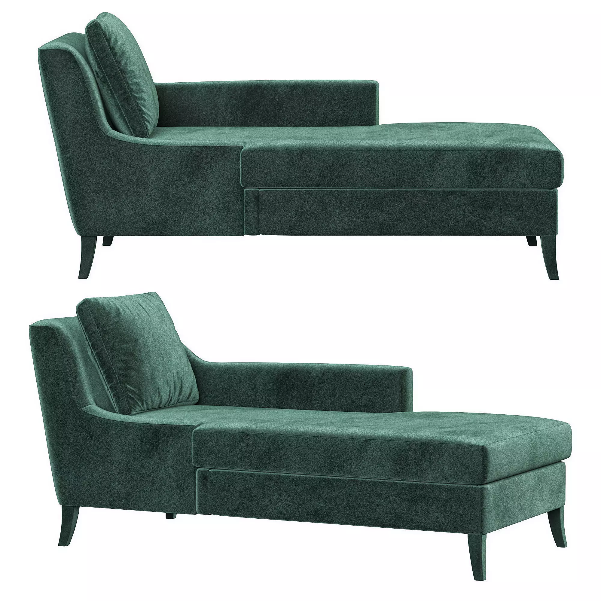 COMO CHAISE LONGUE by Maisonvalentina 3D model