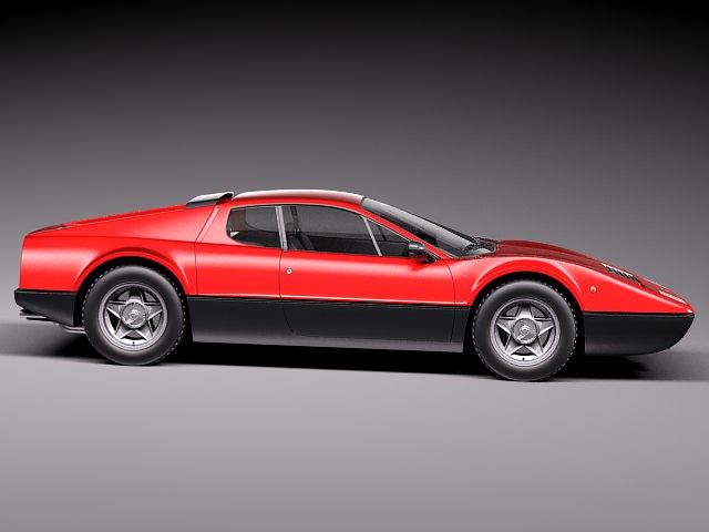 Ferrari 365 GT4 BB 1973 - 1984 3D model_4