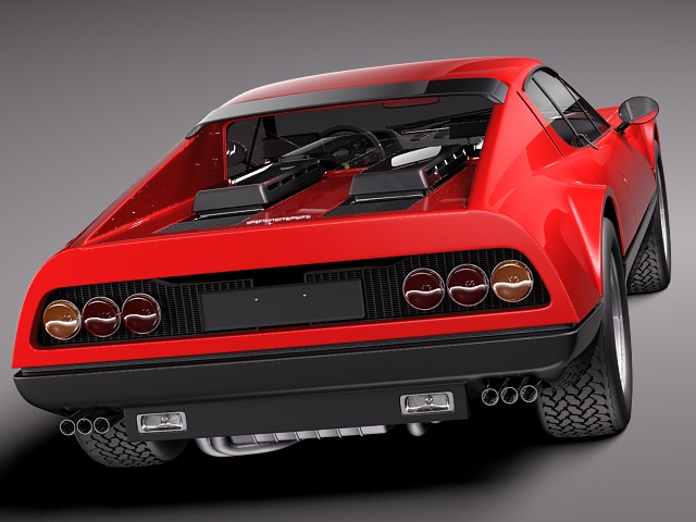 Ferrari 365 GT4 BB 1973 - 1984 3D model_5