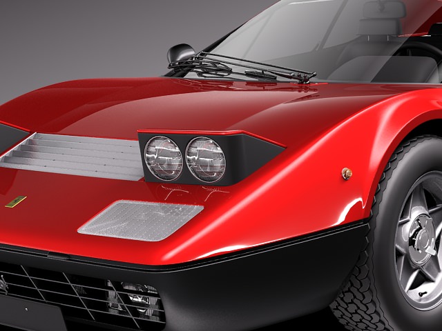 Ferrari 365 GT4 BB 1973 - 1984 3D model_2