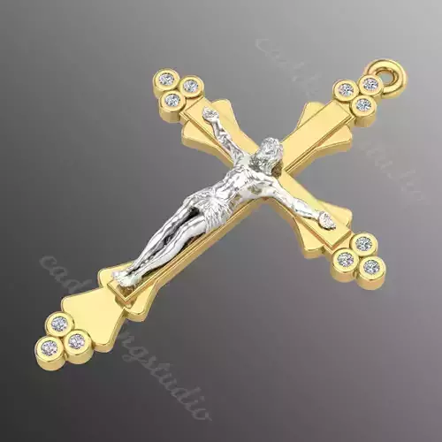 Pendant cross od74
