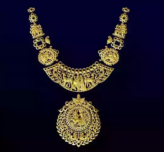 Radha Krishna naklace