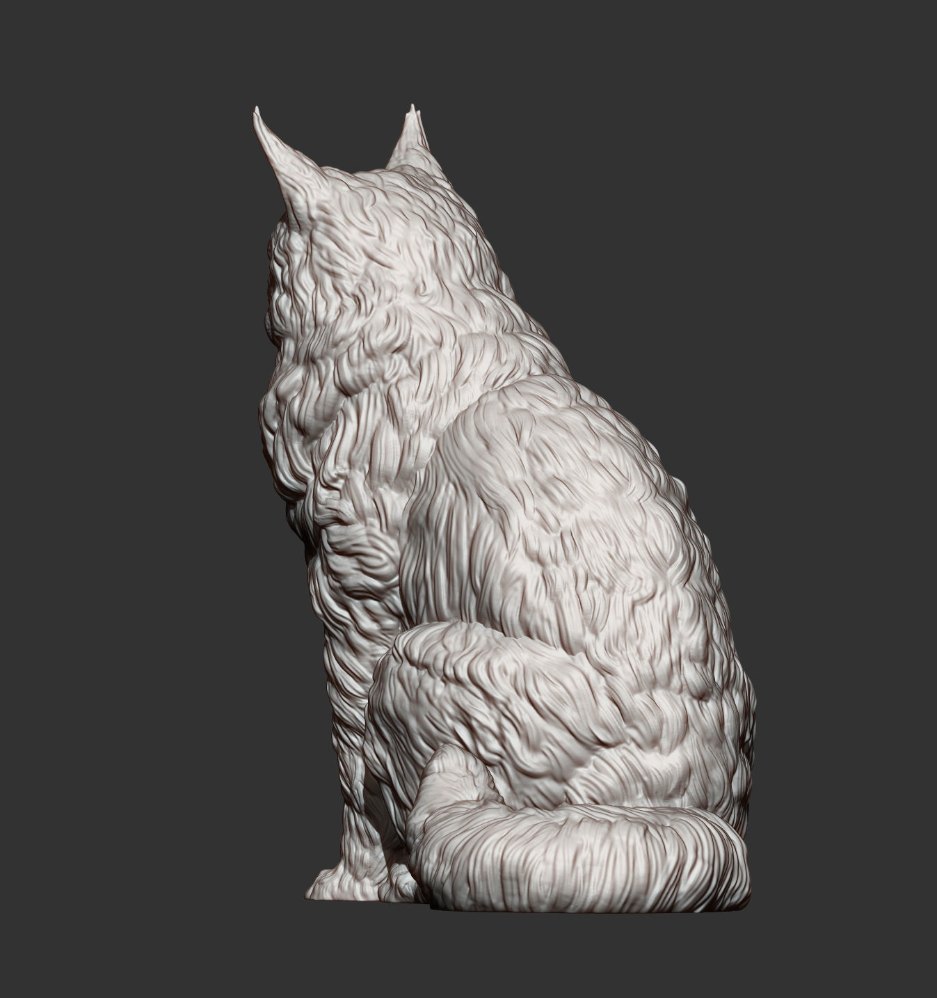Maine Coon 3D print model_8