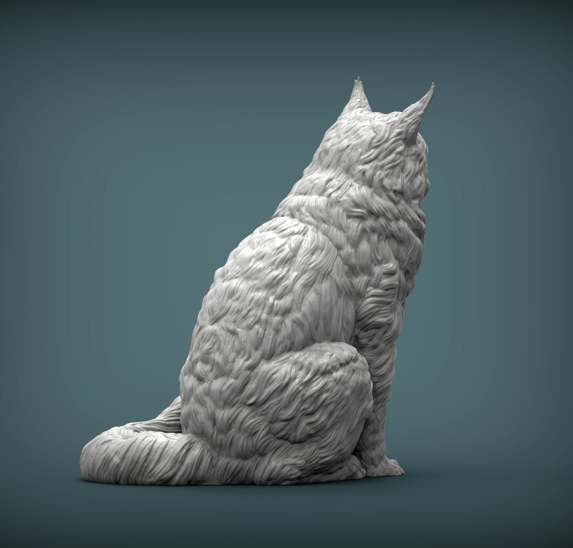 Maine Coon 3D print model_5