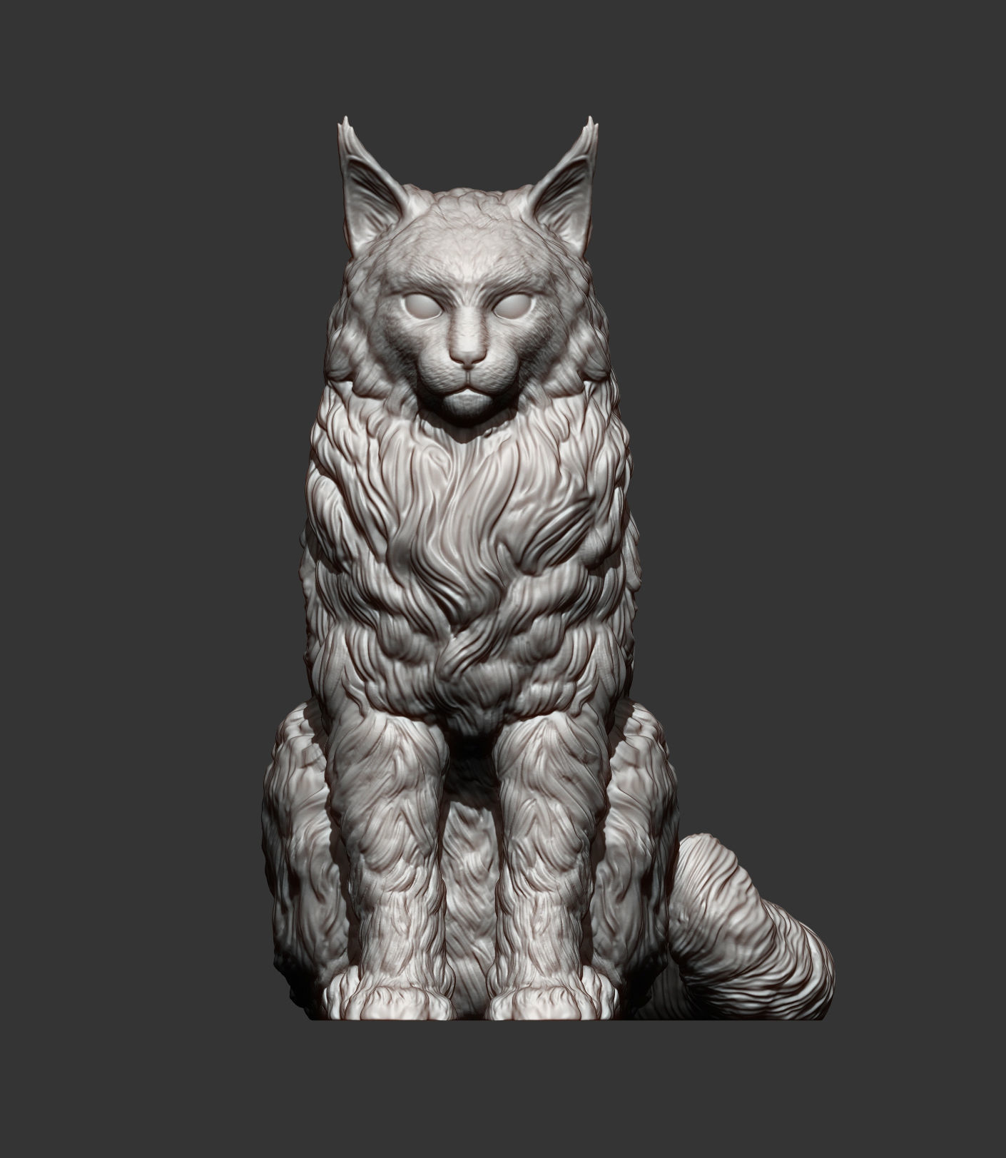Maine Coon 3D print model_12
