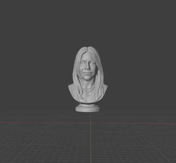 Jennifer Aniston 3D print model_0