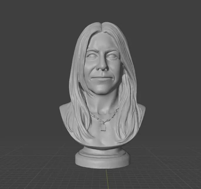 Jennifer Aniston 3D print model_3