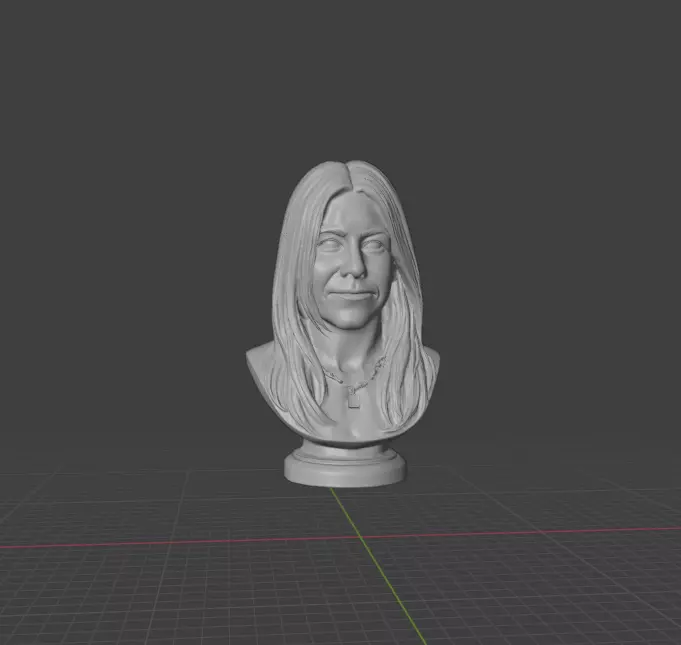 Jennifer Aniston 3D print model_1