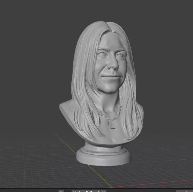 Jennifer Aniston 3D print model_2