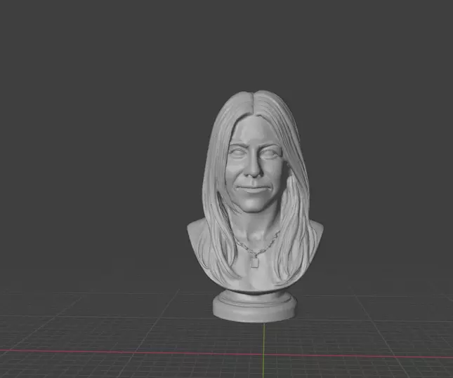 Jennifer Aniston 3D print model_4