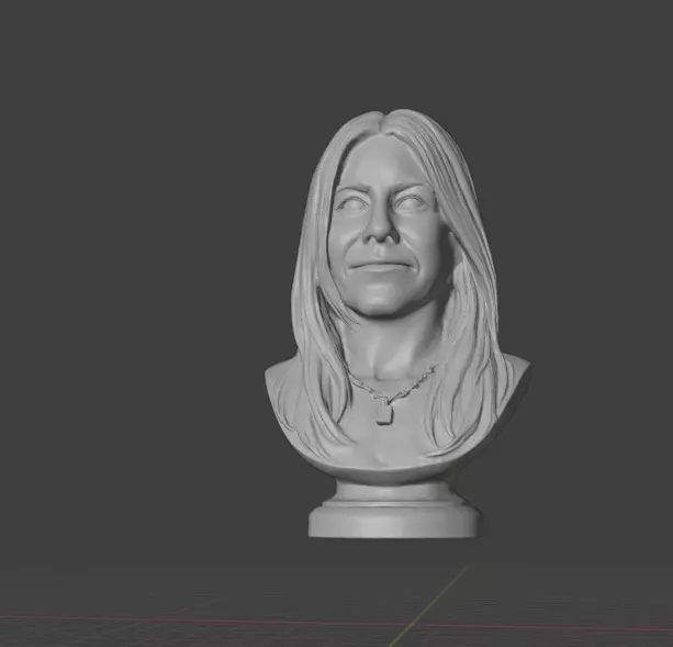 Jennifer Aniston 3D print model_5