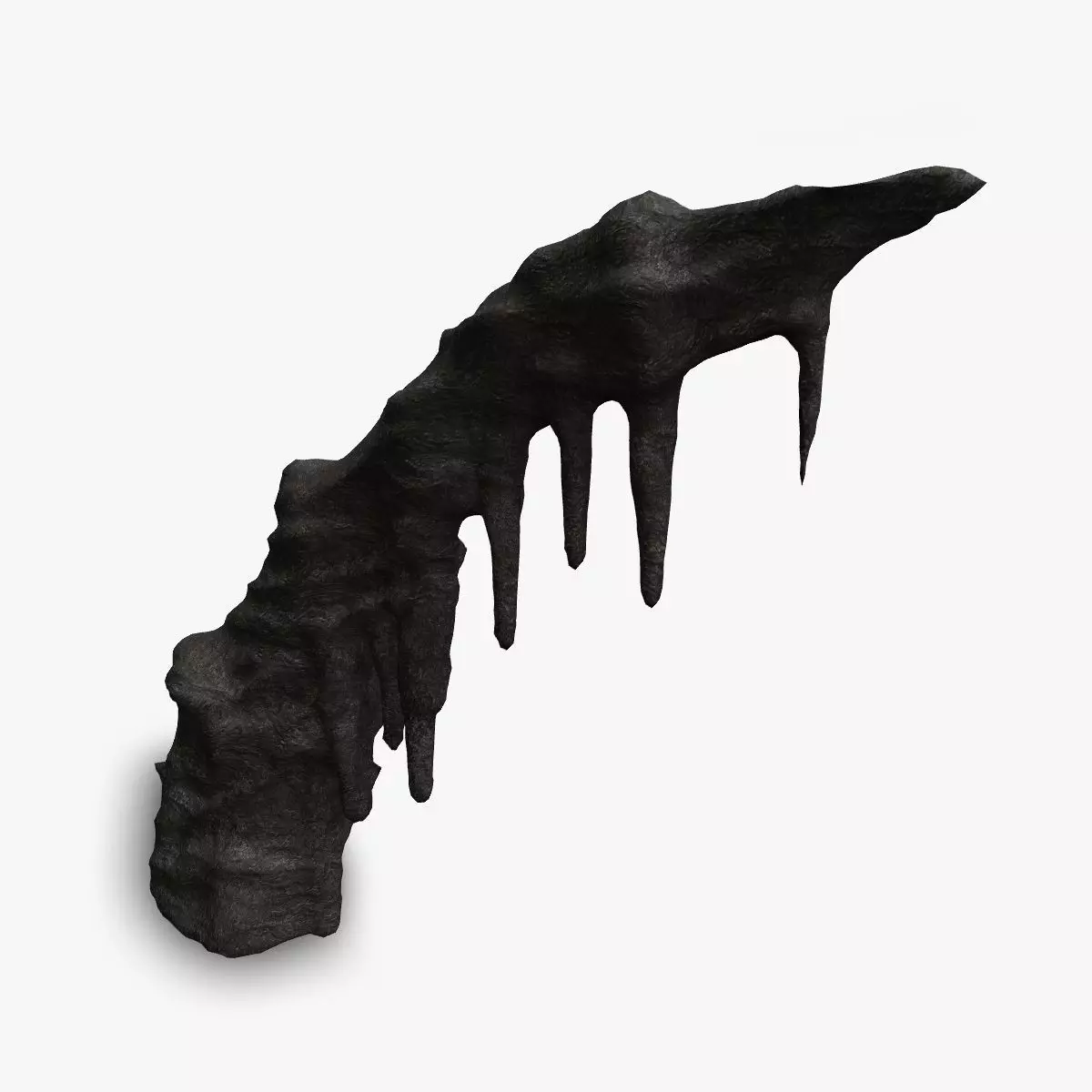 Cave Rock K - Base Low-poly 3D model_0