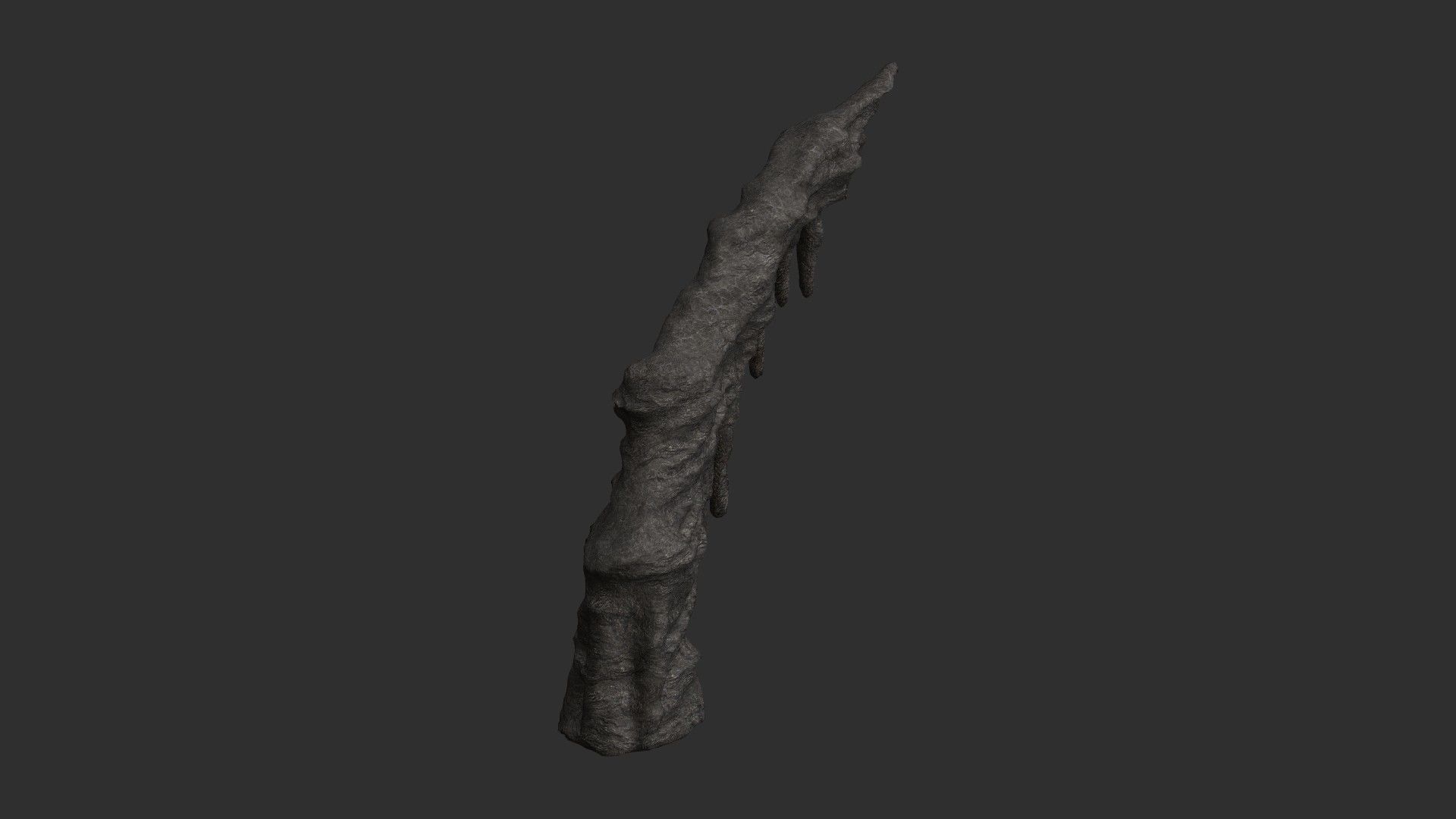 Cave Rock K - Base Low-poly 3D model_2