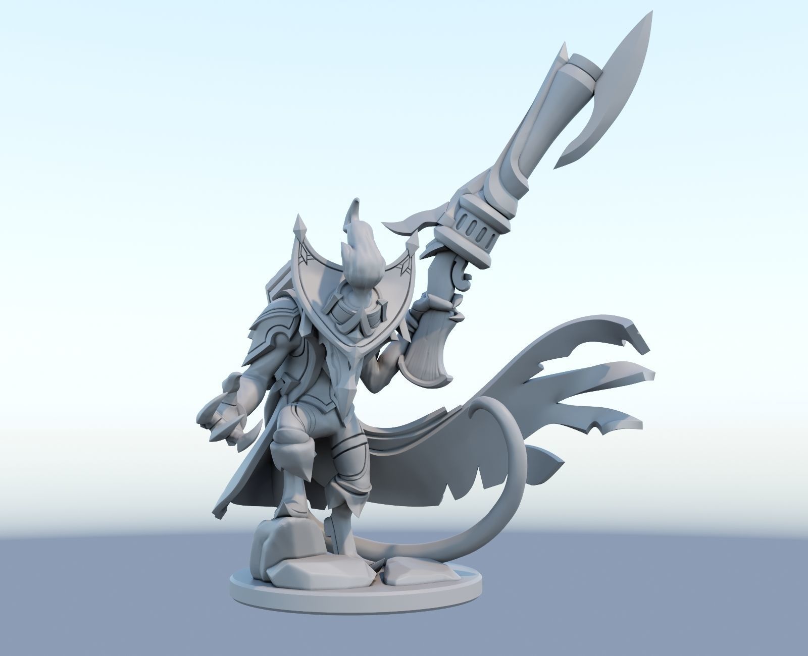 twitch high noon League of Legends 3D print model 3D print model_1