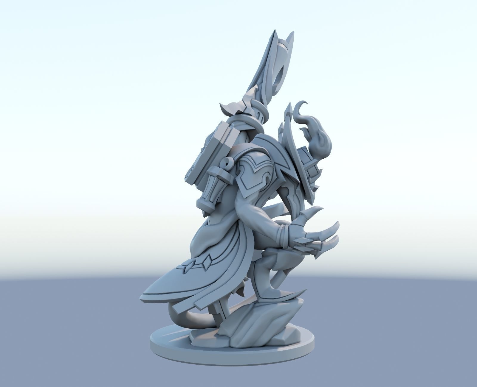 twitch high noon League of Legends 3D print model 3D print model_8