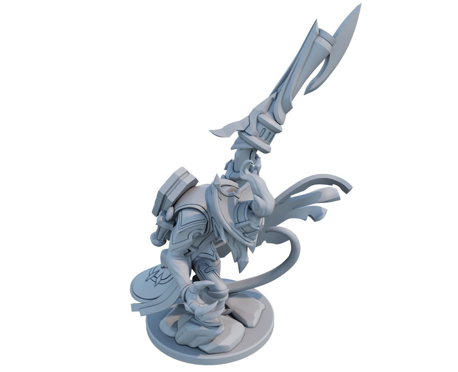 twitch high noon League of Legends 3D print model 3D print model_2