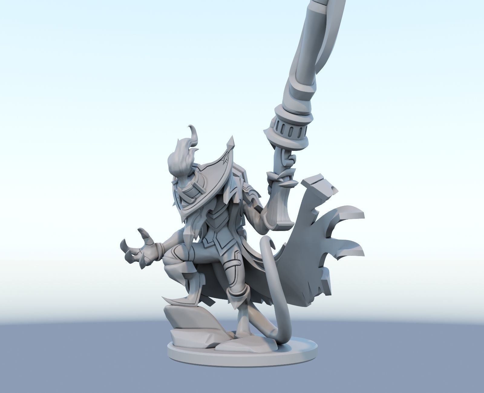 twitch high noon League of Legends 3D print model 3D print model_5