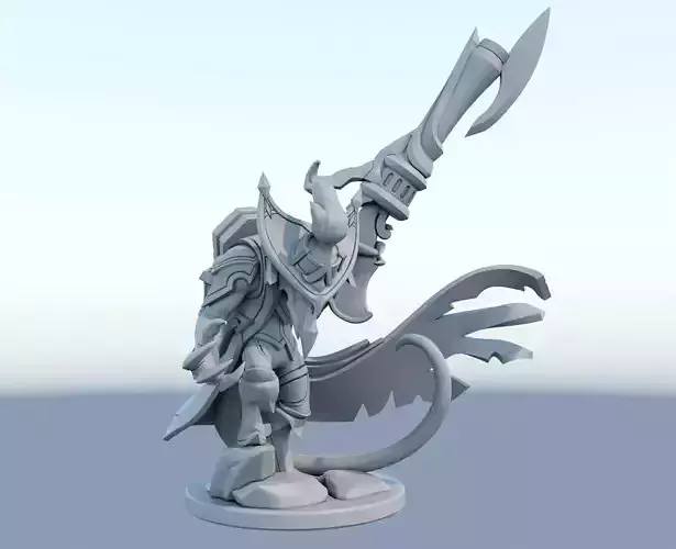 twitch high noon League of Legends 3D print model