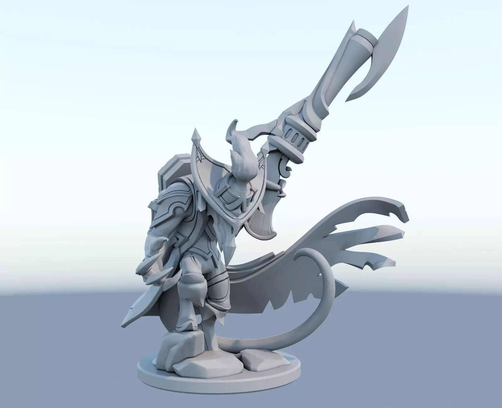 twitch high noon League of Legends 3D print model 3D print model_0