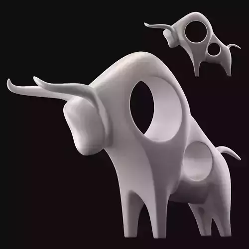 BULL SCULPTURE