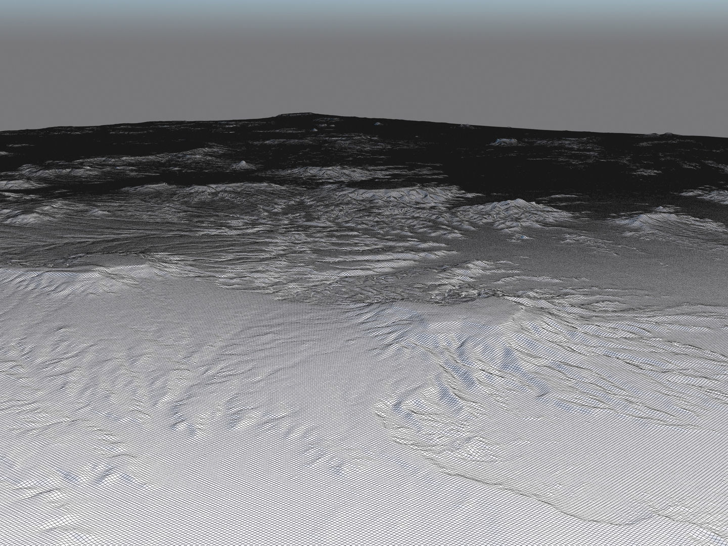Desert Landscape 3D model_12