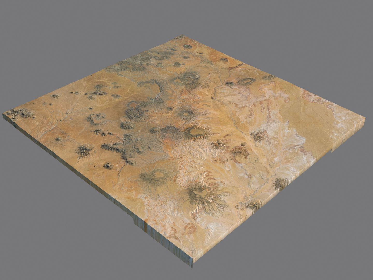 Desert Landscape 3D model_9