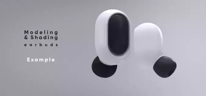 3D Earbuds xiaomi airpods