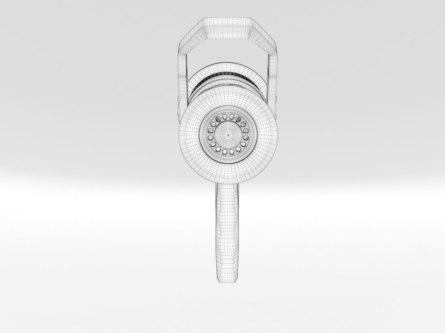 Fire Hose Nozzle 3D model_14