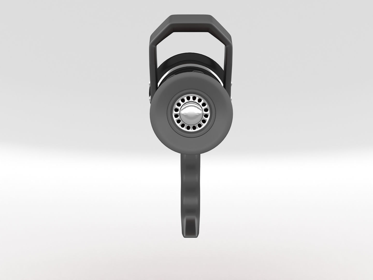 Fire Hose Nozzle 3D model_5