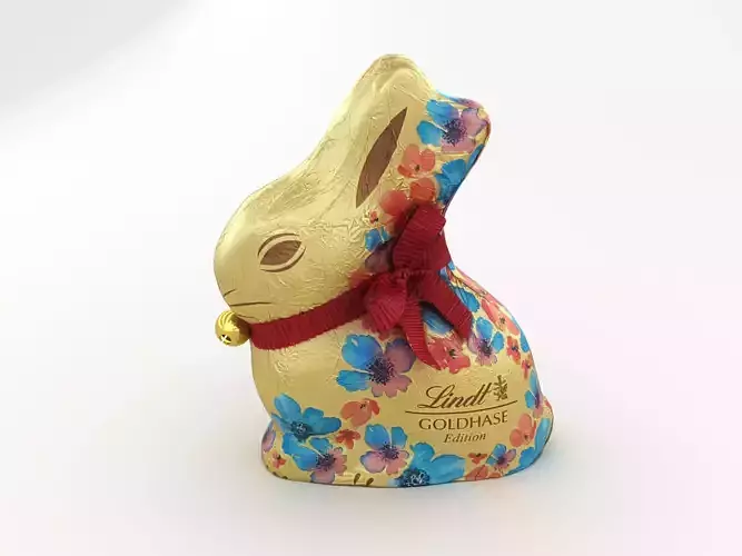 Lindt Chocolate Bunny 001