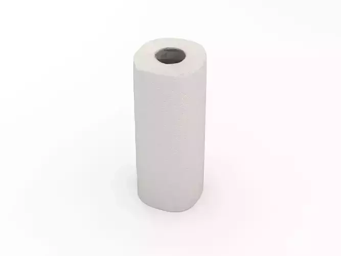Paper Towel Roll 3D model