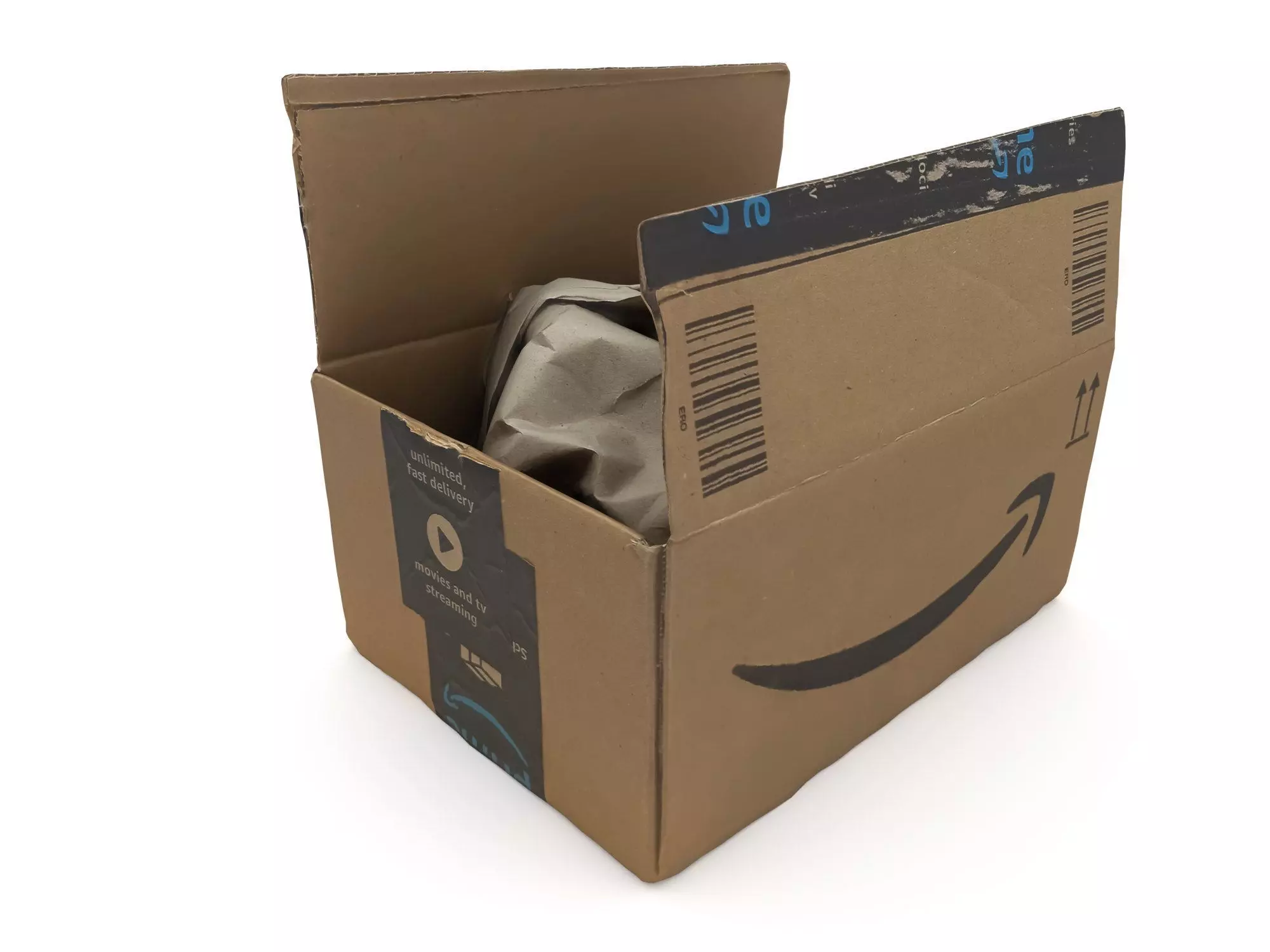 Amazon Package 3D model_0