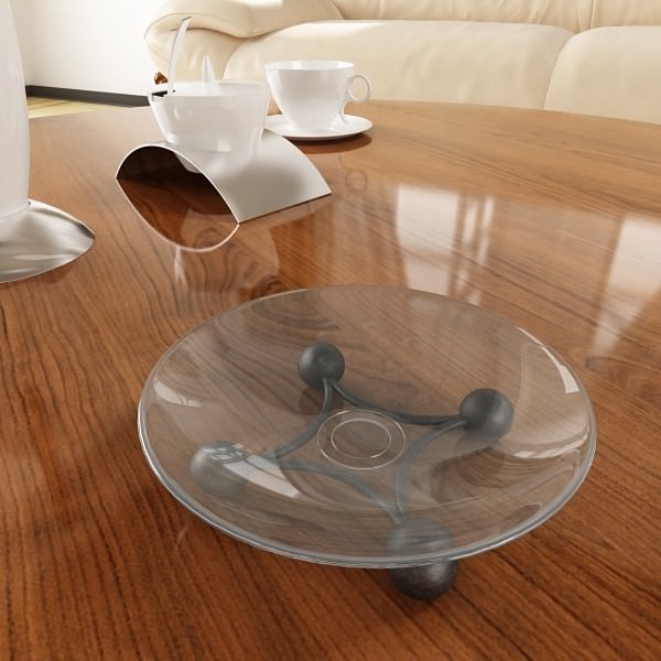 Contemporary Decorative Bowl 14 3D model_1