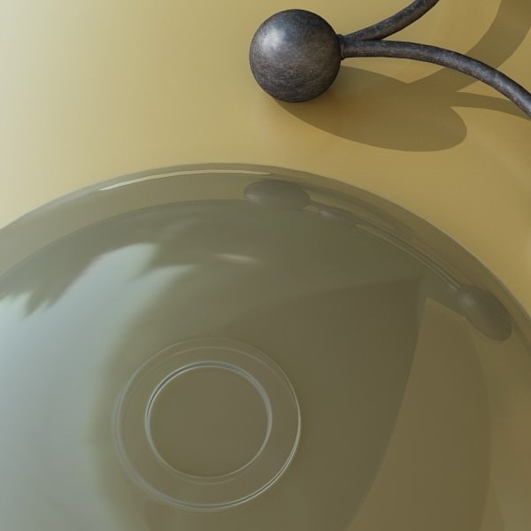 Contemporary Decorative Bowl 14 3D model_7