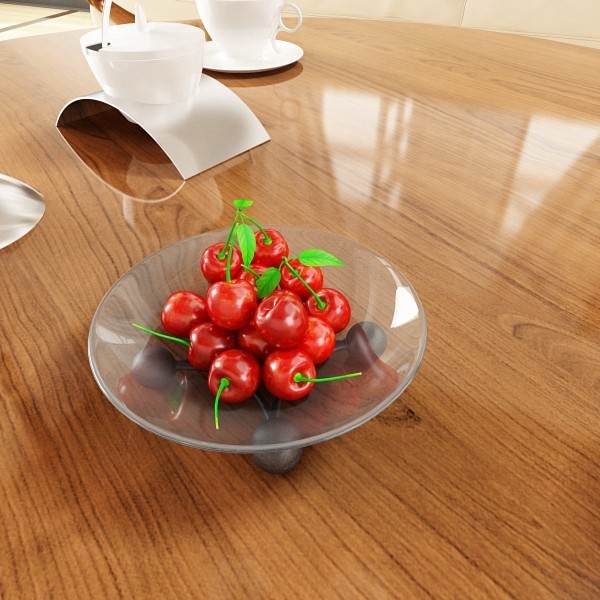 Contemporary Decorative Bowl 14 3D model_3