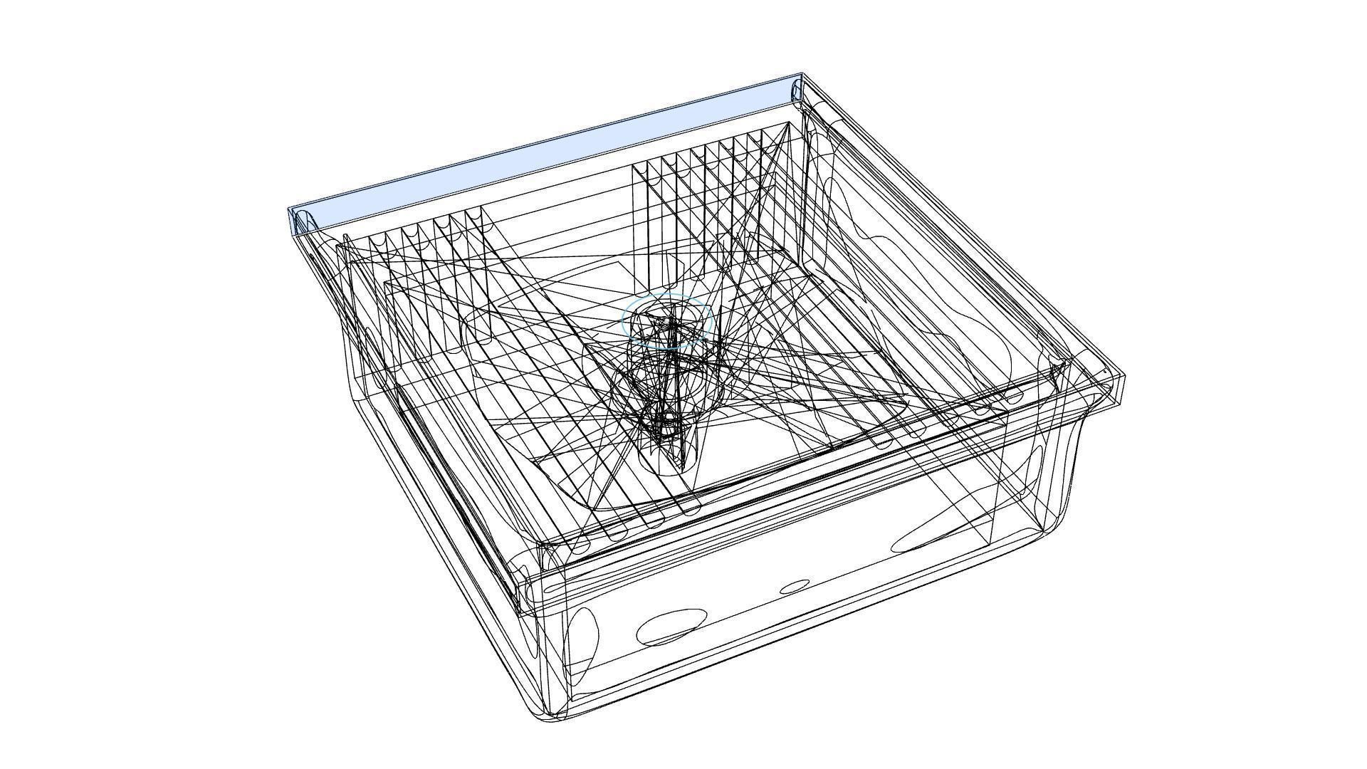 refrigerator mini pc  3D model_3