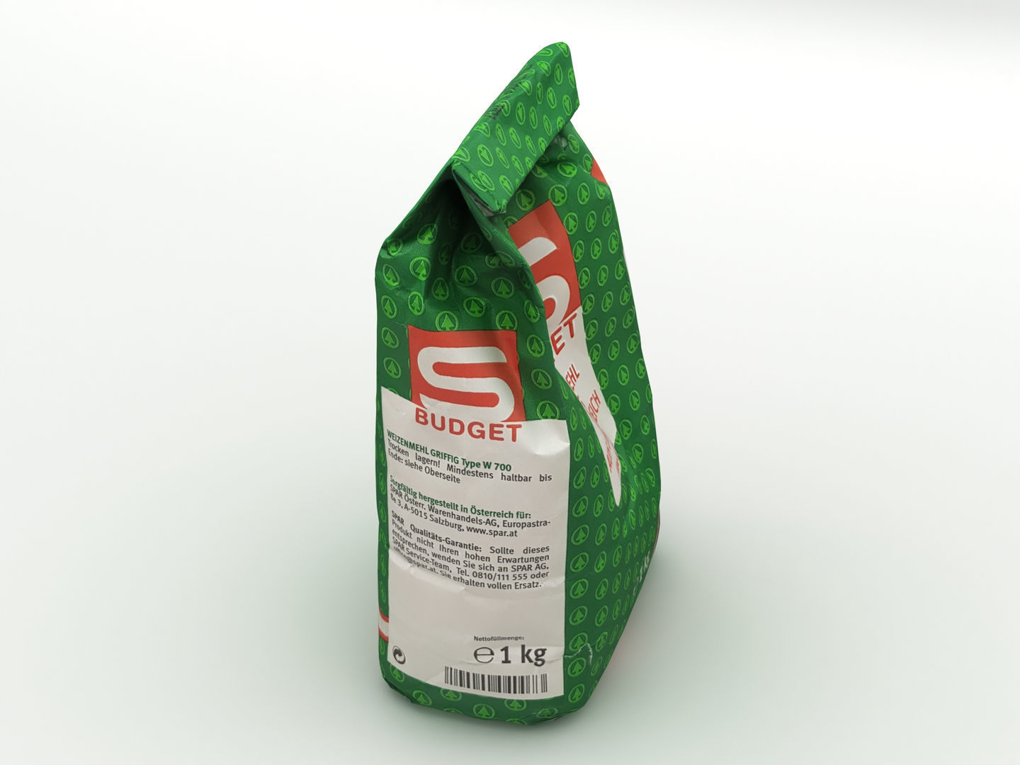 Bag of Flour 002 3D model_2